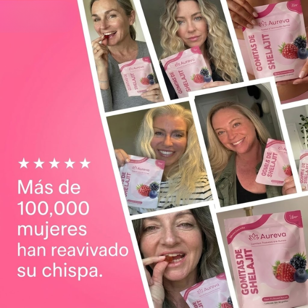 Aureva Gummies de Shilajit