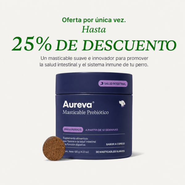 Premio suave con probióticos