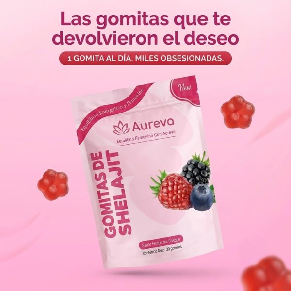 Aureva Gummies de Shilajit