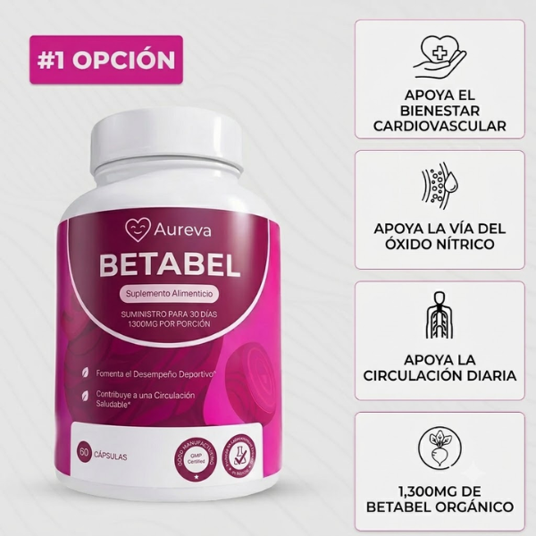 Betabel Aureva Capsulas