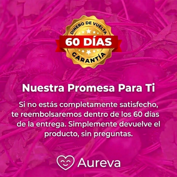 Cápsulas Aureva Betabel